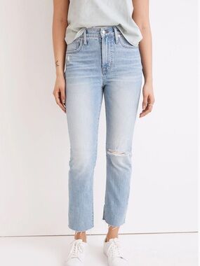 Madewell Perfect Vintage Straight Jean Size 25P